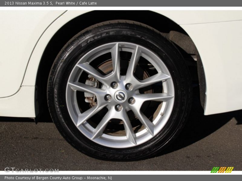 Pearl White / Cafe Latte 2013 Nissan Maxima 3.5 S