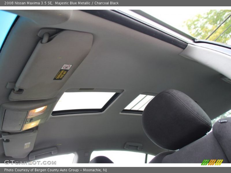 Majestic Blue Metallic / Charcoal Black 2008 Nissan Maxima 3.5 SE