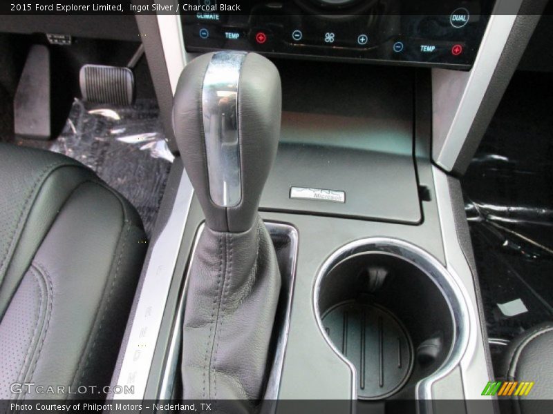 Ingot Silver / Charcoal Black 2015 Ford Explorer Limited