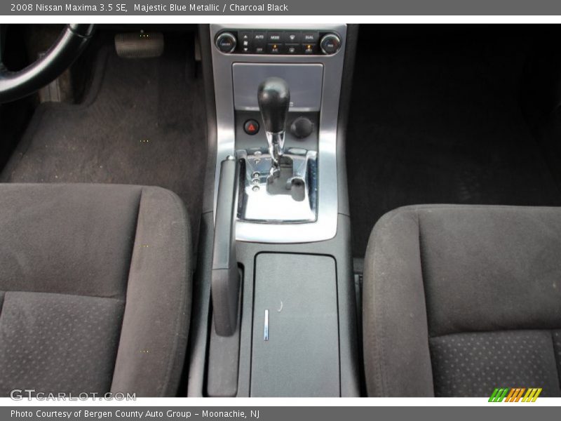 Majestic Blue Metallic / Charcoal Black 2008 Nissan Maxima 3.5 SE