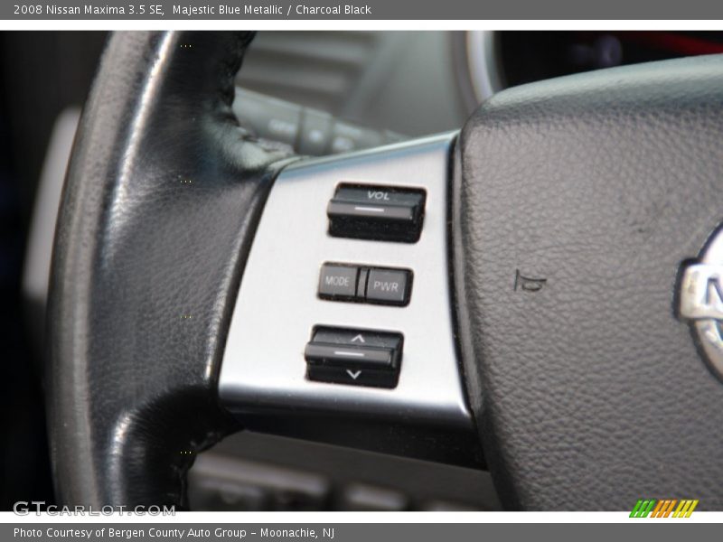 Majestic Blue Metallic / Charcoal Black 2008 Nissan Maxima 3.5 SE