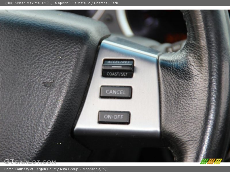 Majestic Blue Metallic / Charcoal Black 2008 Nissan Maxima 3.5 SE