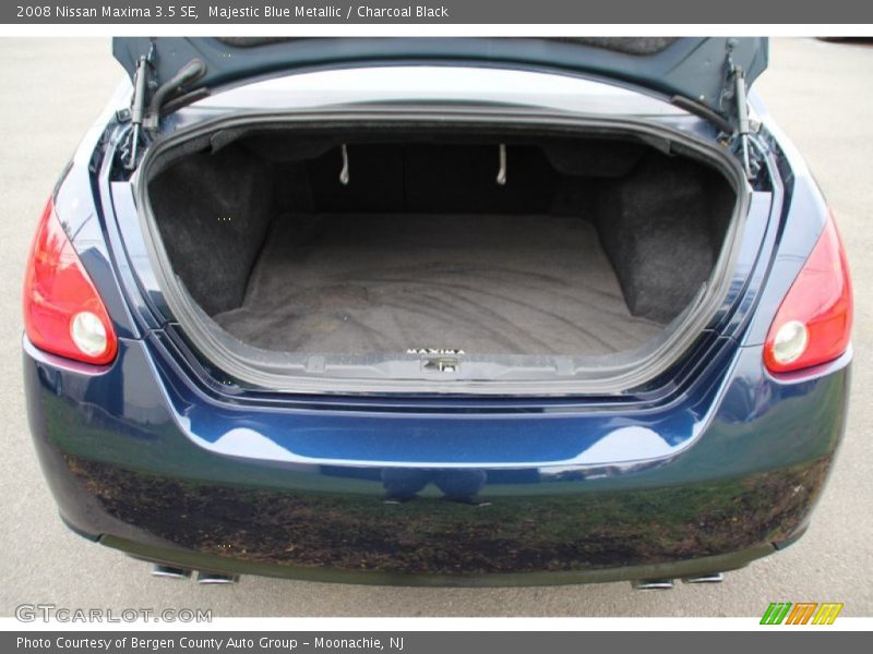 Majestic Blue Metallic / Charcoal Black 2008 Nissan Maxima 3.5 SE