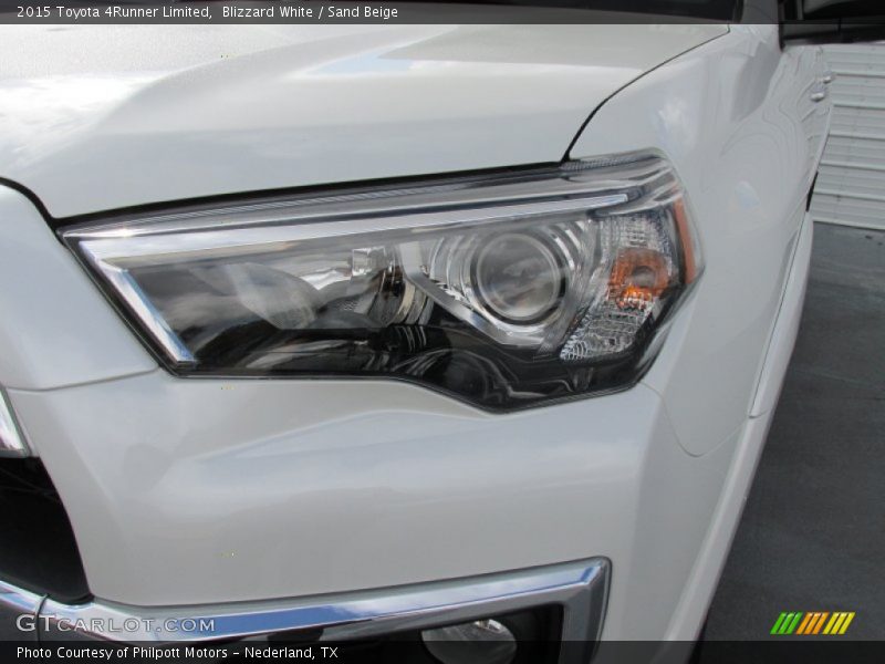 Blizzard White / Sand Beige 2015 Toyota 4Runner Limited