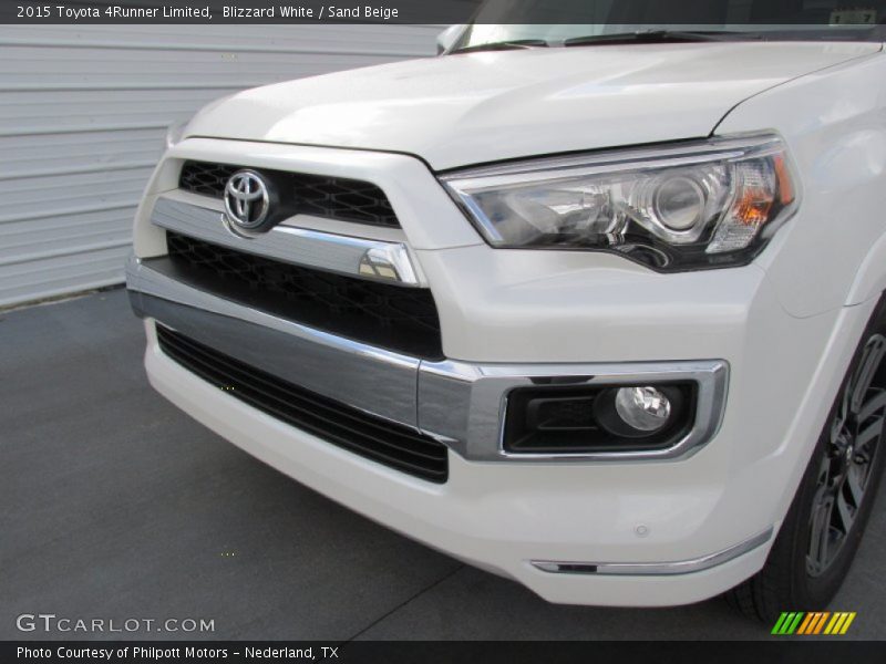 Blizzard White / Sand Beige 2015 Toyota 4Runner Limited