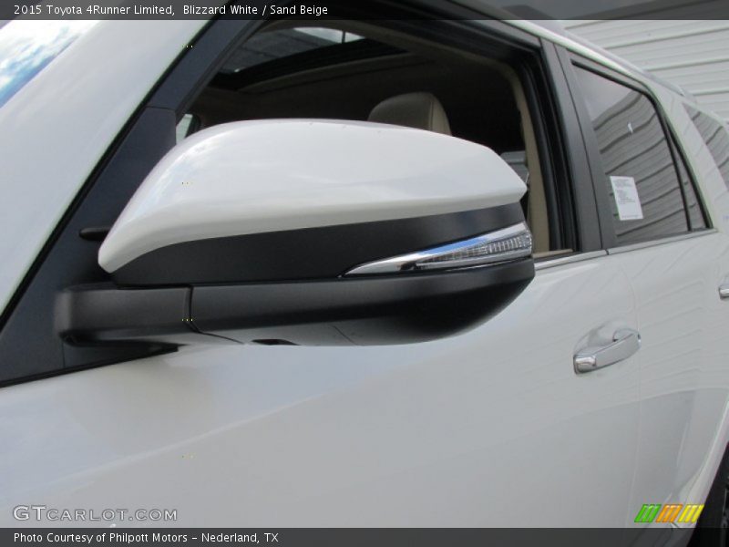 Blizzard White / Sand Beige 2015 Toyota 4Runner Limited