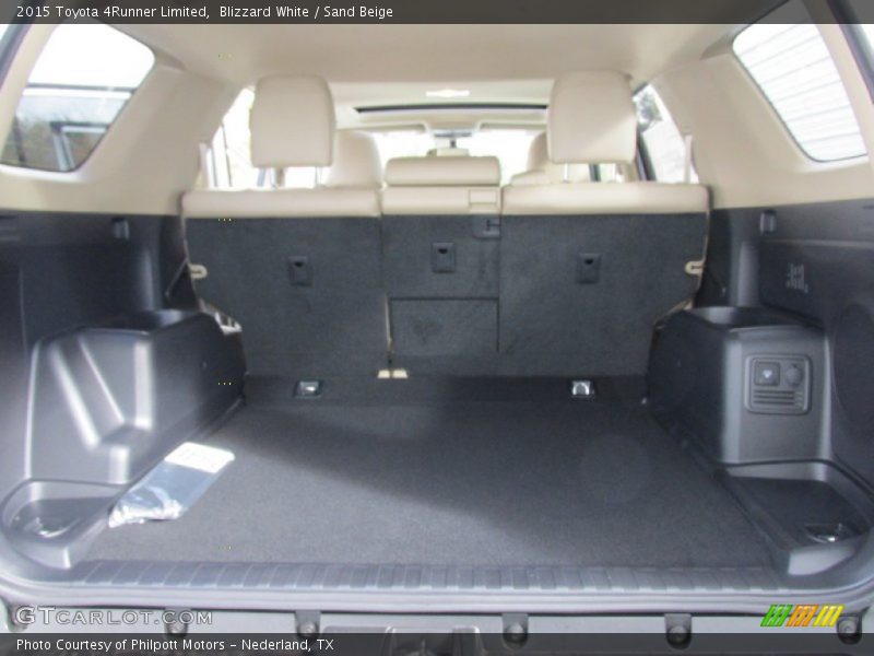 Blizzard White / Sand Beige 2015 Toyota 4Runner Limited