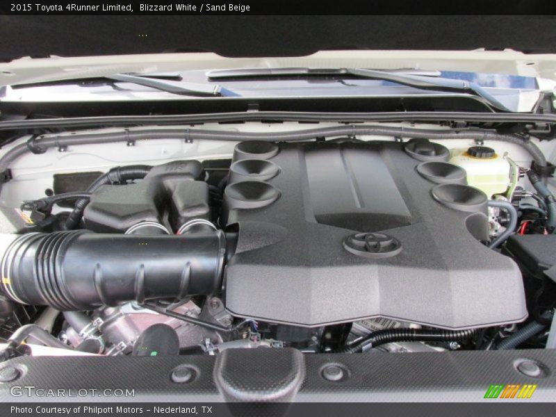 Blizzard White / Sand Beige 2015 Toyota 4Runner Limited