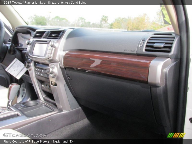 Blizzard White / Sand Beige 2015 Toyota 4Runner Limited