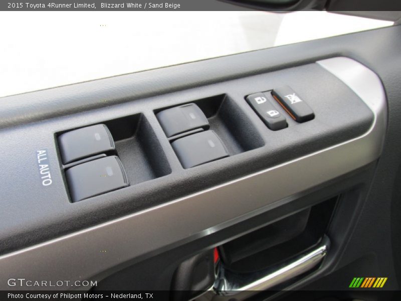 Blizzard White / Sand Beige 2015 Toyota 4Runner Limited