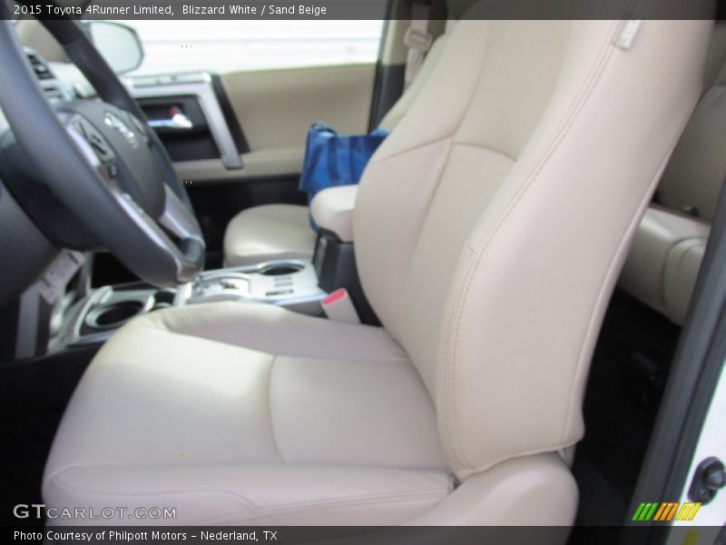Blizzard White / Sand Beige 2015 Toyota 4Runner Limited