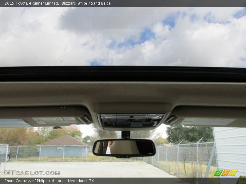 Blizzard White / Sand Beige 2015 Toyota 4Runner Limited