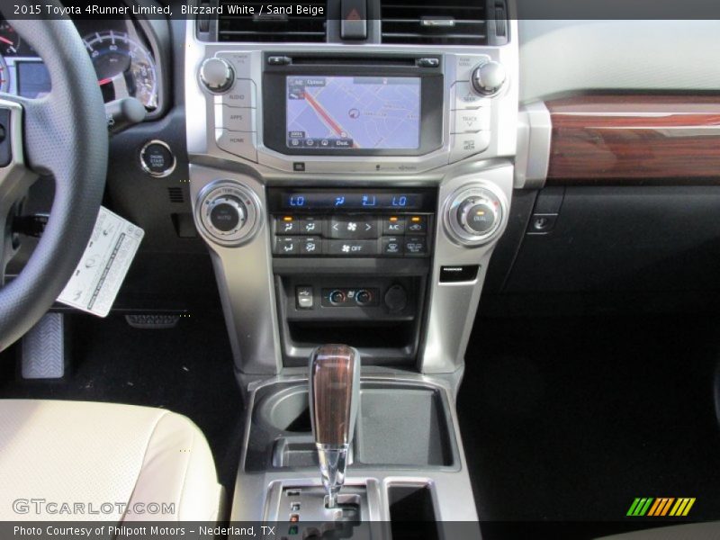 Blizzard White / Sand Beige 2015 Toyota 4Runner Limited