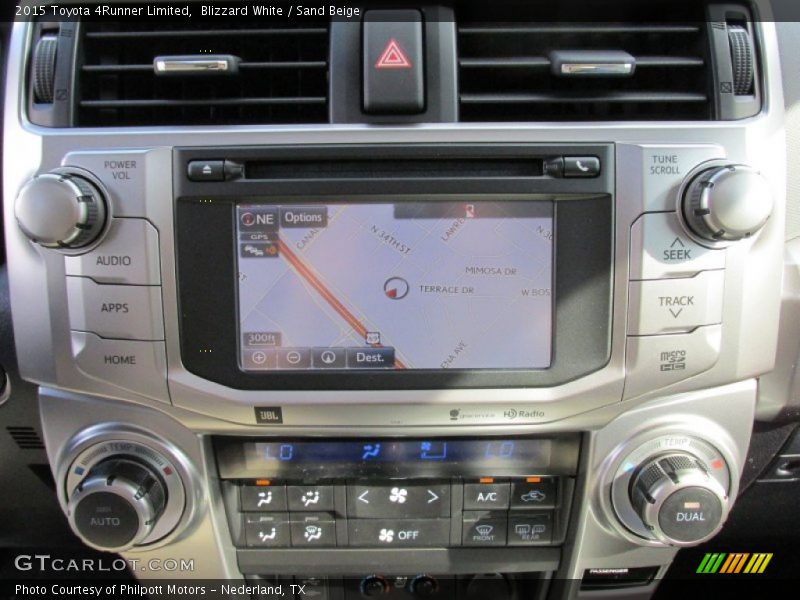Blizzard White / Sand Beige 2015 Toyota 4Runner Limited