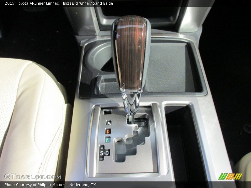 Blizzard White / Sand Beige 2015 Toyota 4Runner Limited