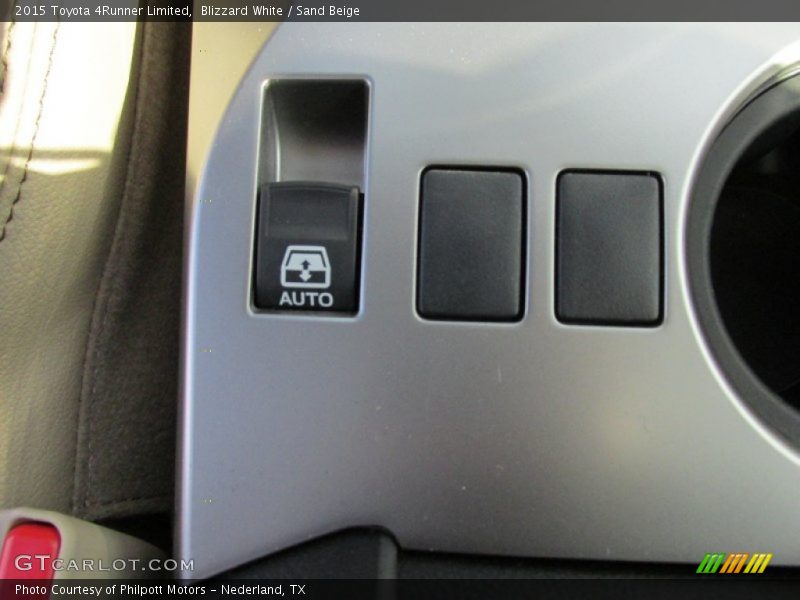 Blizzard White / Sand Beige 2015 Toyota 4Runner Limited