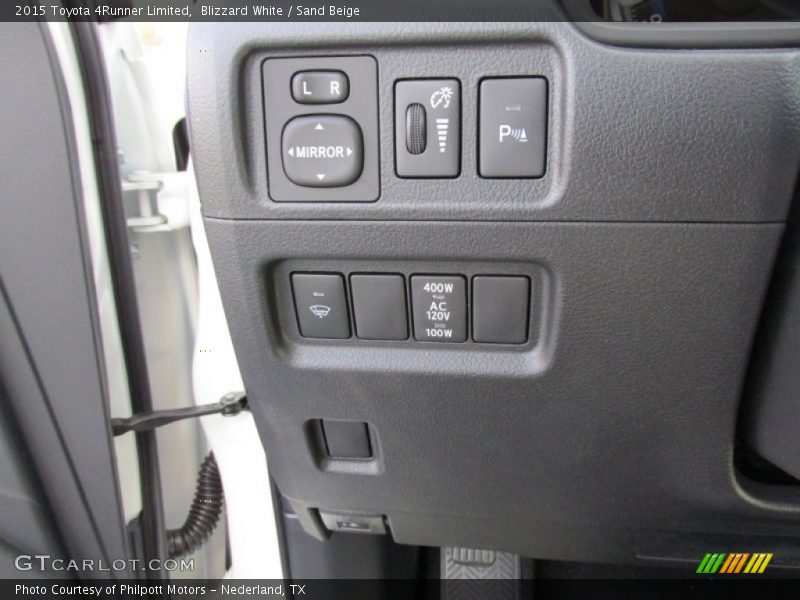Blizzard White / Sand Beige 2015 Toyota 4Runner Limited