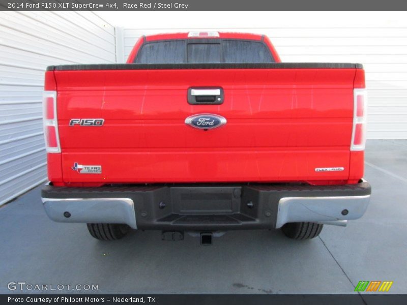 Race Red / Steel Grey 2014 Ford F150 XLT SuperCrew 4x4