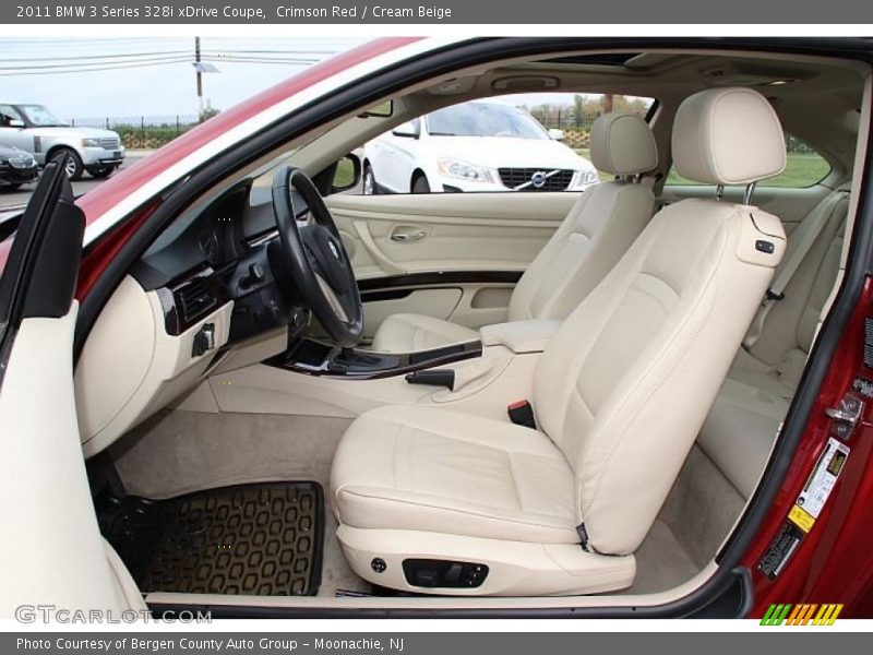 Front Seat of 2011 3 Series 328i xDrive Coupe