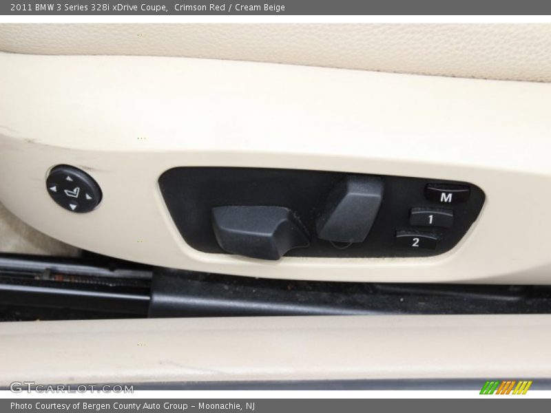 Crimson Red / Cream Beige 2011 BMW 3 Series 328i xDrive Coupe