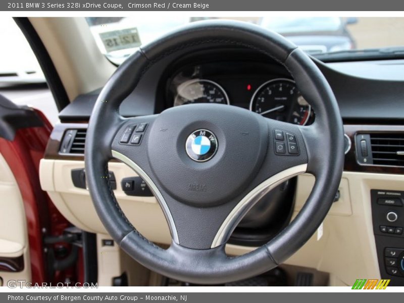 Crimson Red / Cream Beige 2011 BMW 3 Series 328i xDrive Coupe