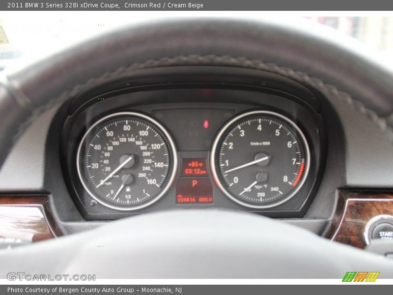 Crimson Red / Cream Beige 2011 BMW 3 Series 328i xDrive Coupe