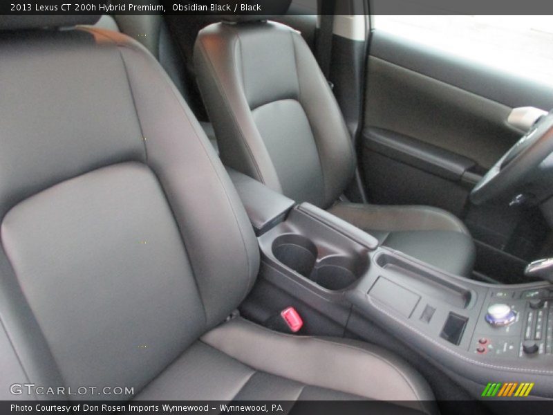 Obsidian Black / Black 2013 Lexus CT 200h Hybrid Premium