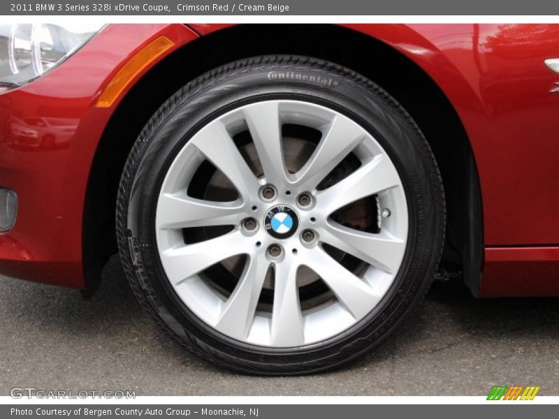 Crimson Red / Cream Beige 2011 BMW 3 Series 328i xDrive Coupe