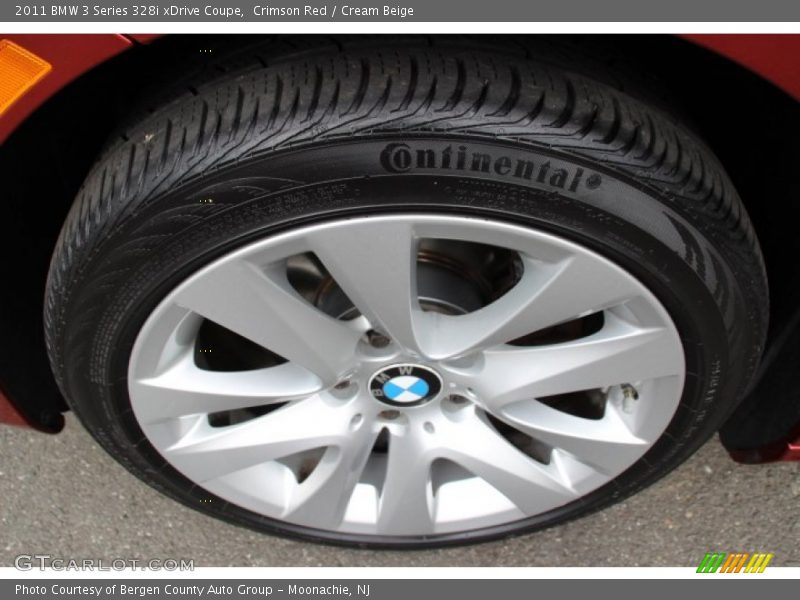 Crimson Red / Cream Beige 2011 BMW 3 Series 328i xDrive Coupe