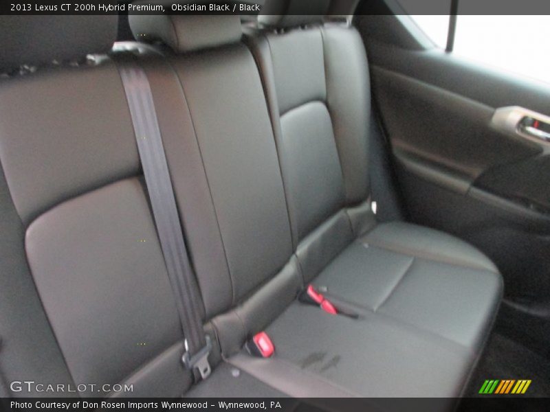 Obsidian Black / Black 2013 Lexus CT 200h Hybrid Premium