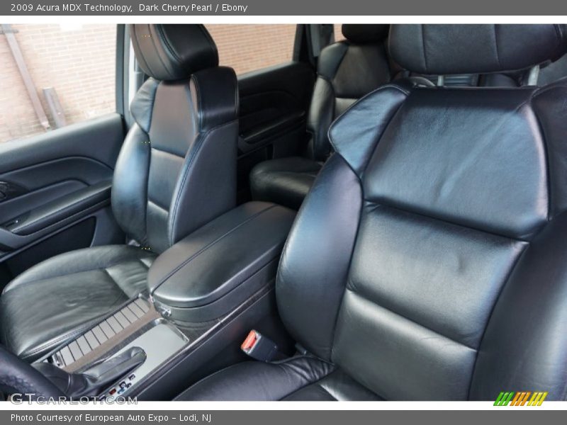 Dark Cherry Pearl / Ebony 2009 Acura MDX Technology