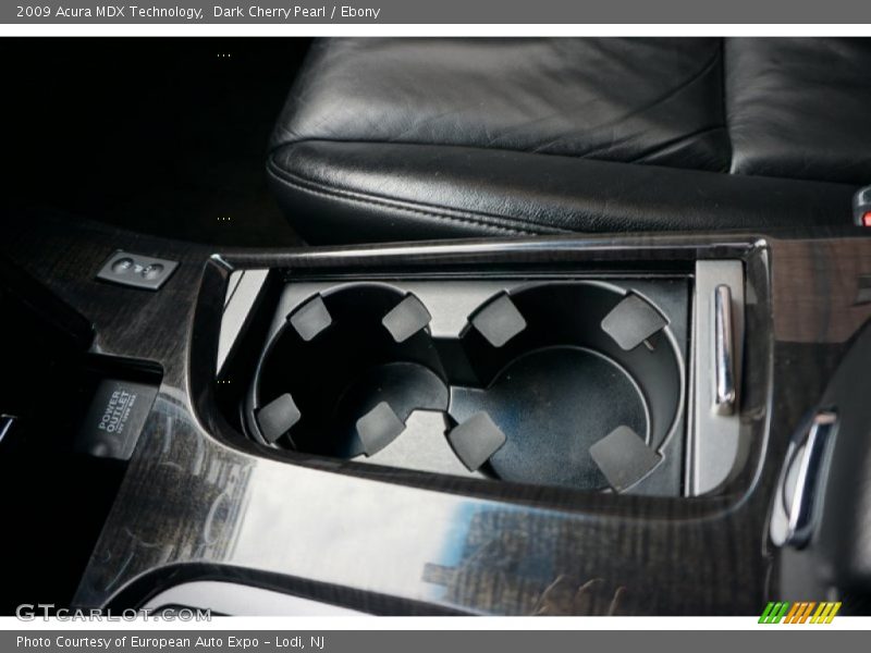 Dark Cherry Pearl / Ebony 2009 Acura MDX Technology