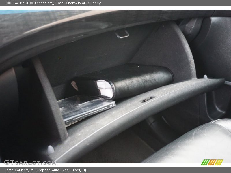 Dark Cherry Pearl / Ebony 2009 Acura MDX Technology