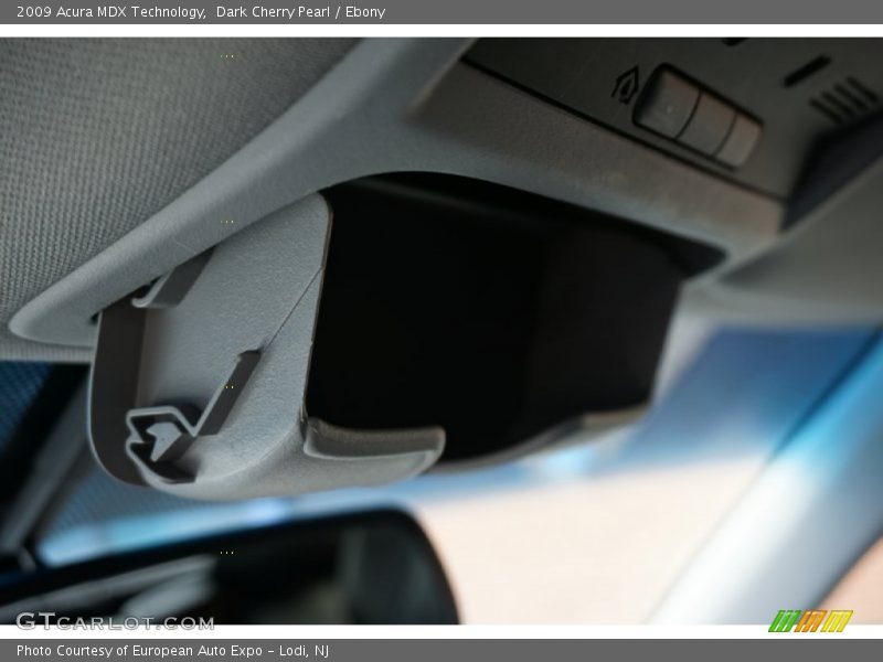 Dark Cherry Pearl / Ebony 2009 Acura MDX Technology