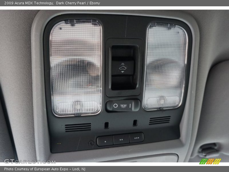 Dark Cherry Pearl / Ebony 2009 Acura MDX Technology