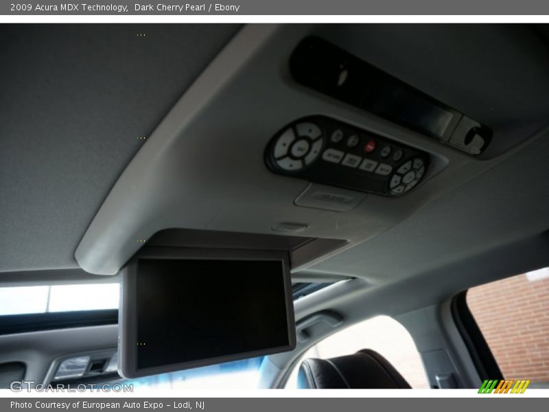 Dark Cherry Pearl / Ebony 2009 Acura MDX Technology