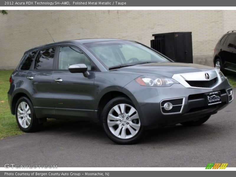 Polished Metal Metallic / Taupe 2012 Acura RDX Technology SH-AWD