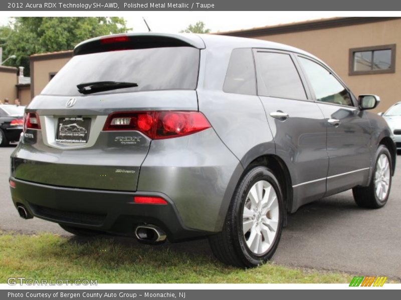 Polished Metal Metallic / Taupe 2012 Acura RDX Technology SH-AWD
