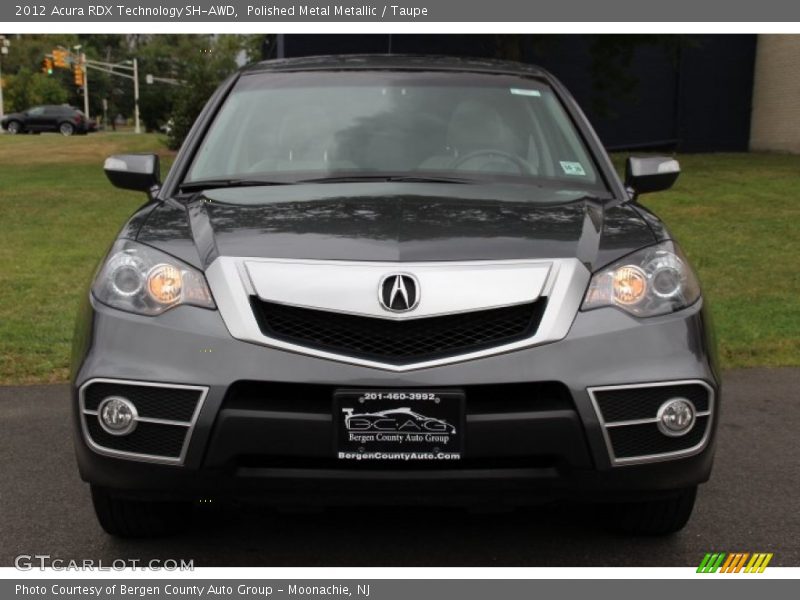 Polished Metal Metallic / Taupe 2012 Acura RDX Technology SH-AWD