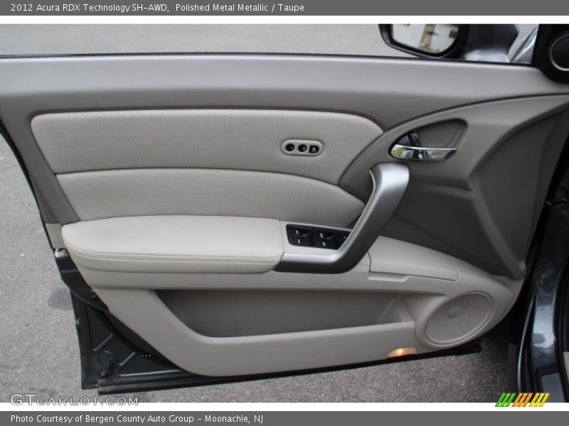 Polished Metal Metallic / Taupe 2012 Acura RDX Technology SH-AWD