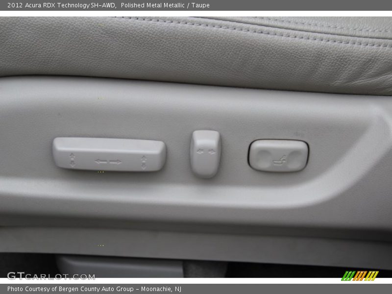 Polished Metal Metallic / Taupe 2012 Acura RDX Technology SH-AWD