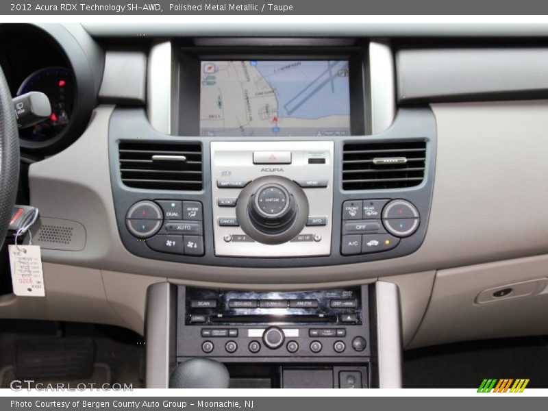 Polished Metal Metallic / Taupe 2012 Acura RDX Technology SH-AWD