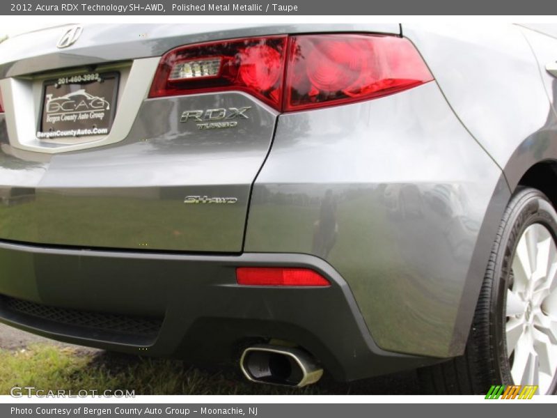 Polished Metal Metallic / Taupe 2012 Acura RDX Technology SH-AWD