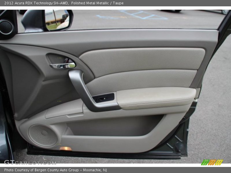 Polished Metal Metallic / Taupe 2012 Acura RDX Technology SH-AWD