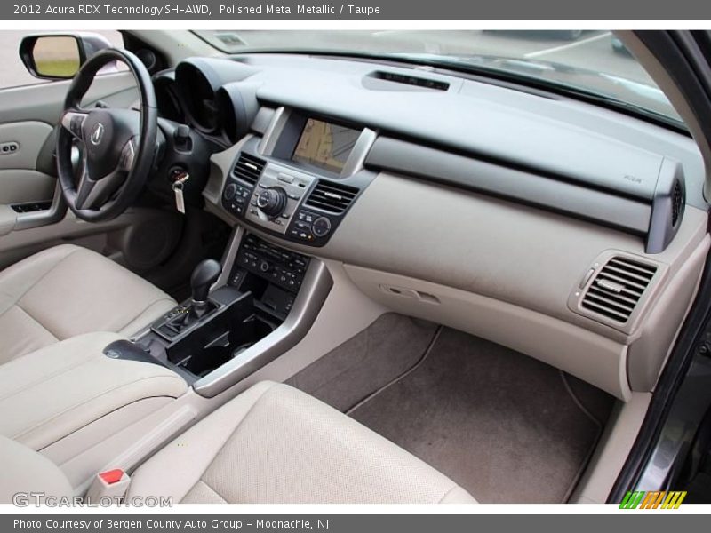 Polished Metal Metallic / Taupe 2012 Acura RDX Technology SH-AWD