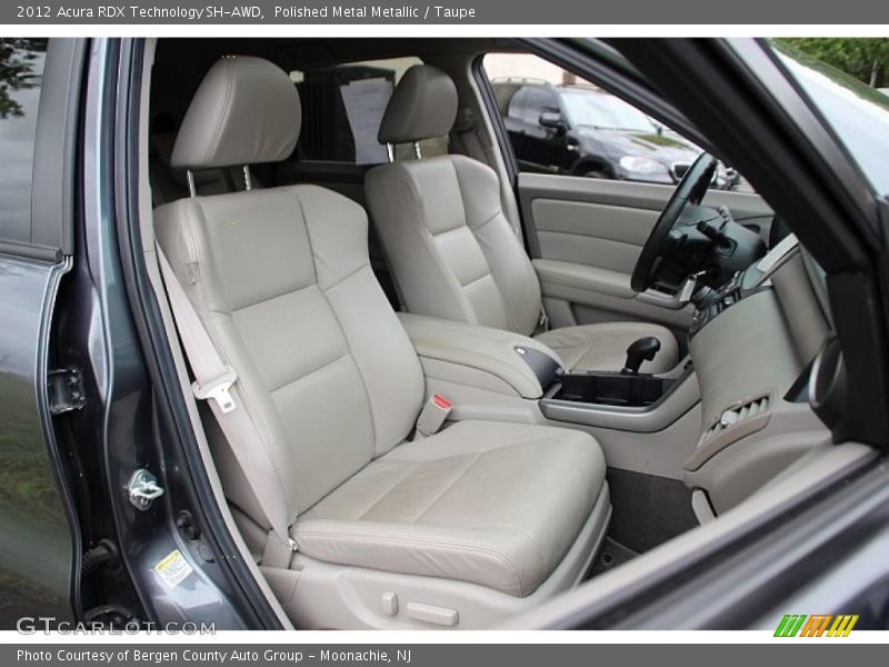 Polished Metal Metallic / Taupe 2012 Acura RDX Technology SH-AWD