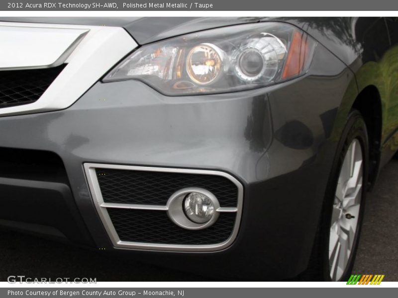 Polished Metal Metallic / Taupe 2012 Acura RDX Technology SH-AWD