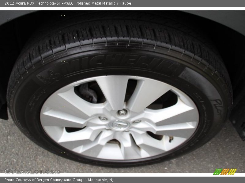 Polished Metal Metallic / Taupe 2012 Acura RDX Technology SH-AWD