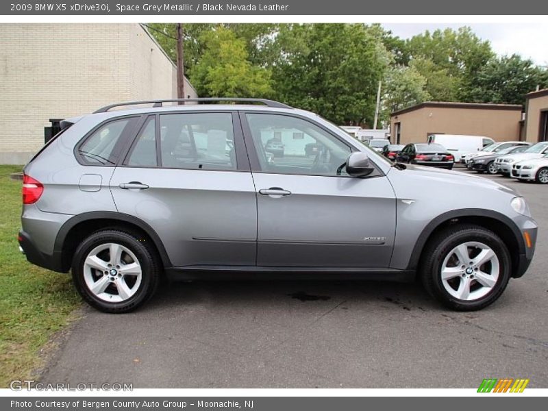 Space Grey Metallic / Black Nevada Leather 2009 BMW X5 xDrive30i