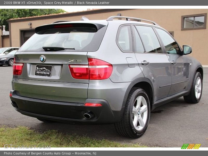 Space Grey Metallic / Black Nevada Leather 2009 BMW X5 xDrive30i